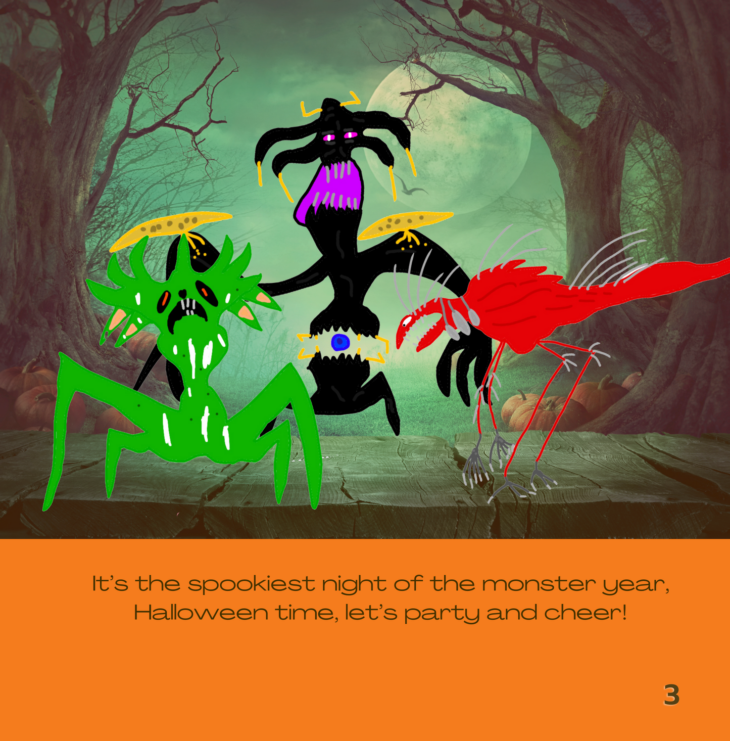 It's Halloween! Party like a Monster