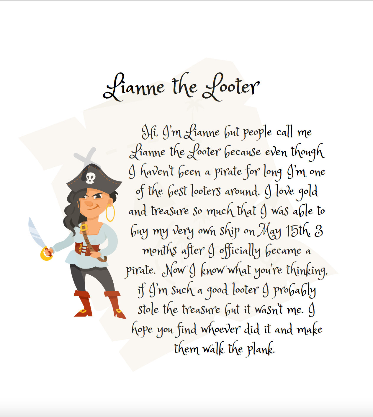 The Case of the Stolen Treasure Mystery Activity Book- with physical clues