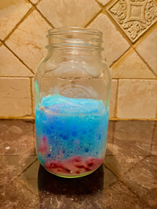 Create a Colorful Spectacle: Making a Rainbow Volcano with Baking Soda, Vinegar, and Food Coloring