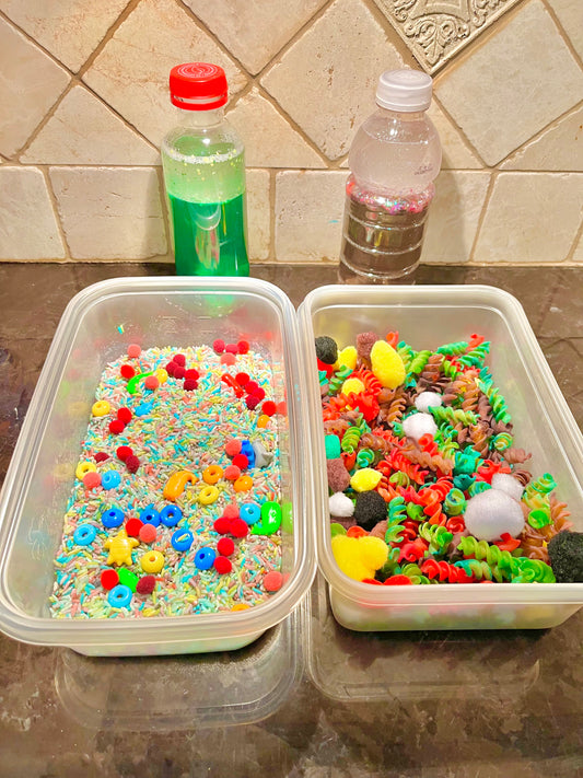 Exploring Sensory Delights: Making Sensory Bottles and Sensory Bins