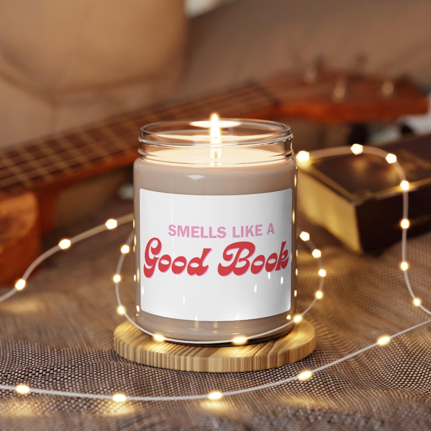 Smells Like a Good Book Scented Soy Candle, 9oz