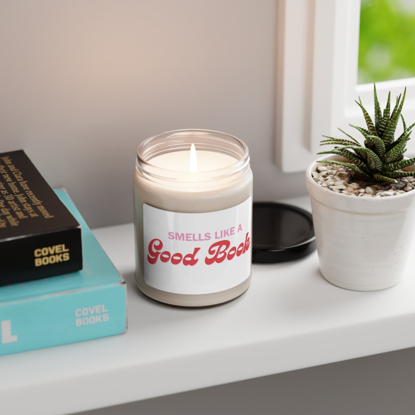 Smells Like a Good Book Scented Soy Candle, 9oz