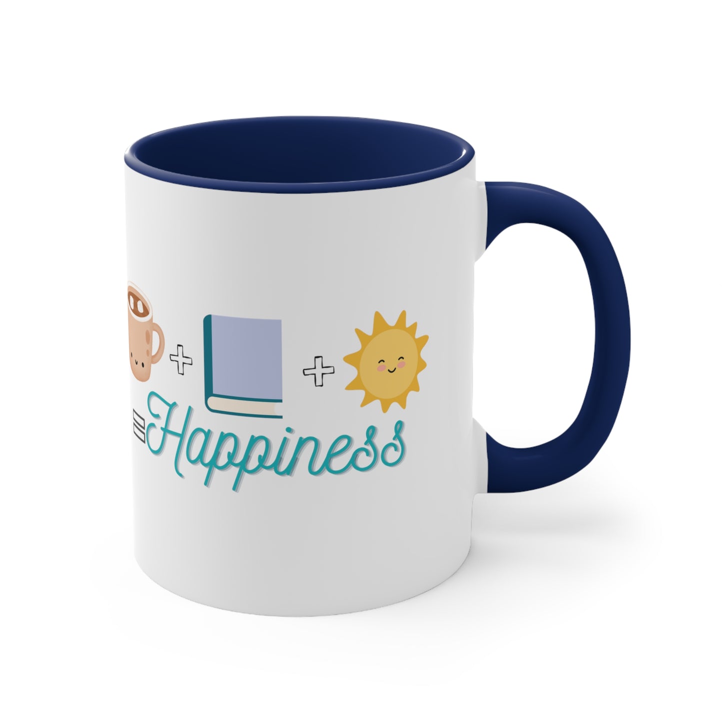 Happiness is a Good Book Coffee Mug, 11oz