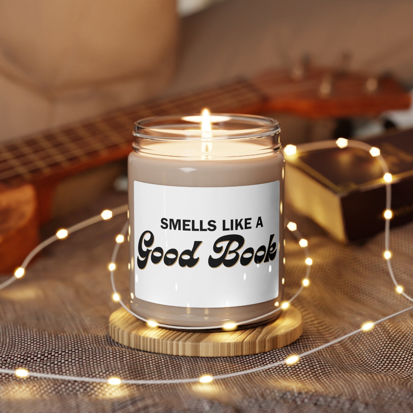 Smells Like a Good Book Scented Soy Candle, 9oz