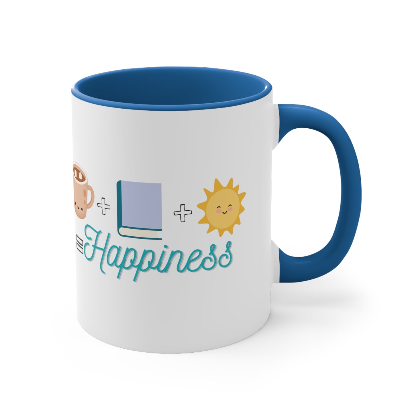 Happiness is a Good Book Coffee Mug, 11oz