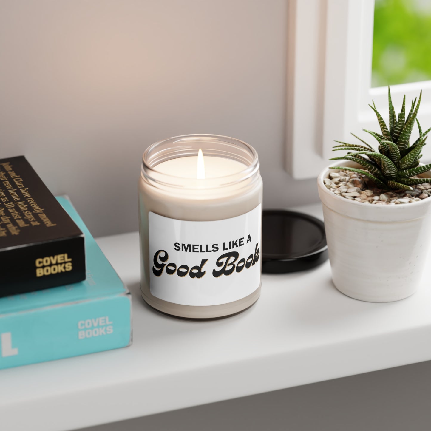 Smells Like a Good Book Scented Soy Candle, 9oz